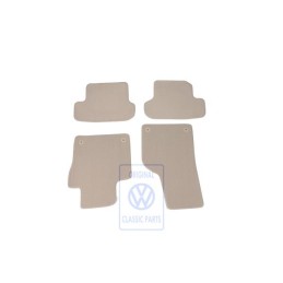 Genuine VW 1 Set Foot Mats Nutria Beige - 5C1863011P ICK