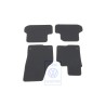 Genuine VW 1 Set Foot Mats Black/Yellow - 5C2863011D CNA