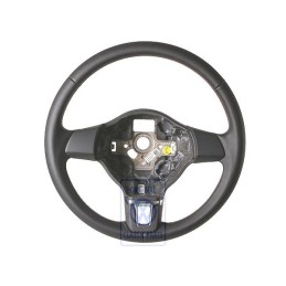 Genuine VW Steering Wheel (Leather) Murano Red - 5K0419091J LMD