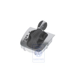 Genuine VW Gear Shift Cover Black/Art Grey - 5K1713203H YMD