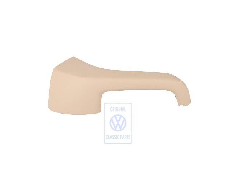 Genuine VW Handle Shell, Upper Part Pure Beige - 5M0868039A 7R3