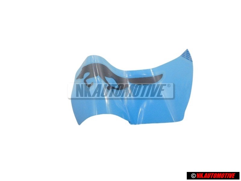 Genuine VW Inscription Dark Grey - 5Z0853687C 60U