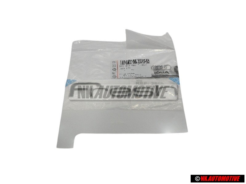 Genuine VW Inscription Dark Grey - 5Z0853689F 60U