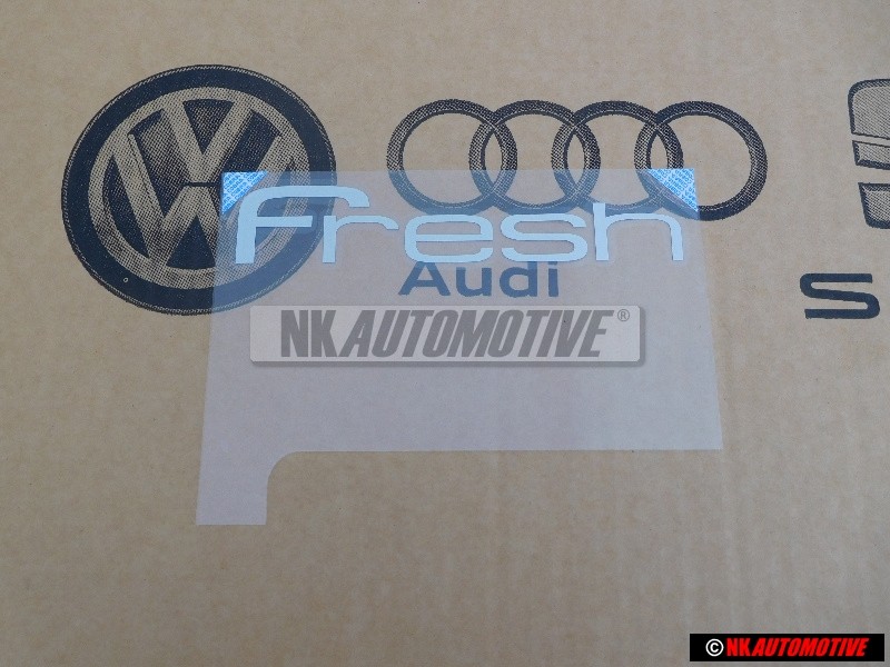 Genuine VW Inscription Silver - 5Z0853689F 61V