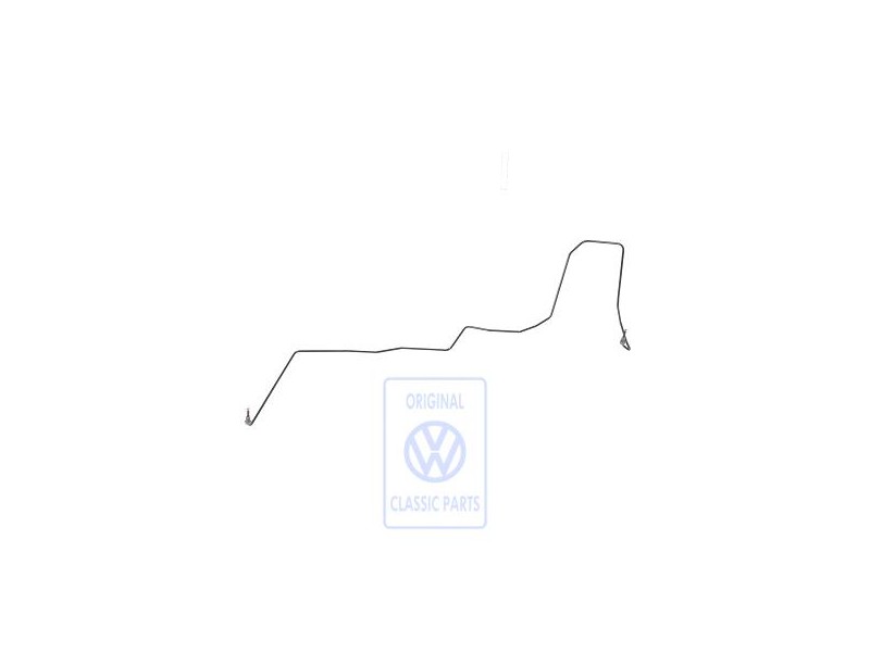 Genuine VW Brake Pipe From Hydraulics To Brake Hose - 6C2614724B