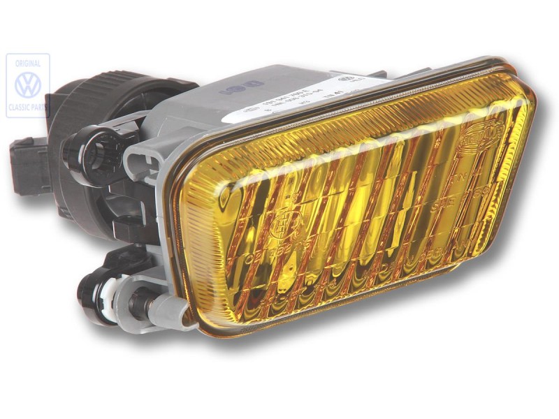 Genuine VW Halogen Fog Lamp, Yellow Light - 191941700E
