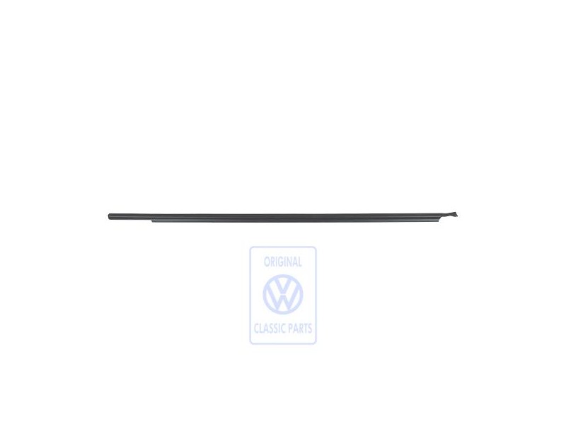 Genuine VW Window Aperture Seal Satin Black - 6E0837478 B41