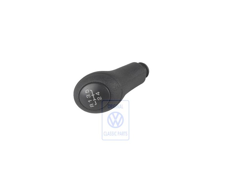 Genuine VW Gearstick Knob Satin Black - 6K0711141A 01C