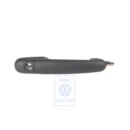 Genuine VW Ext Door Handle, Black Without Lock Cylinder - 6K0837207