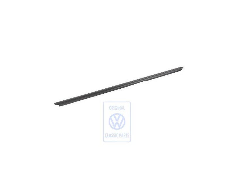 Genuine VW Window Aperture Seal Satin Black - 6K0839478 B41