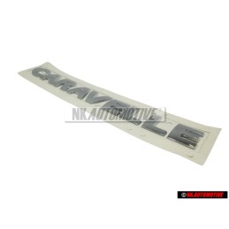 Genuine VW CARAVELLE Rear Trunk Boot Badge Emblem Chrome - 7H9853687 739