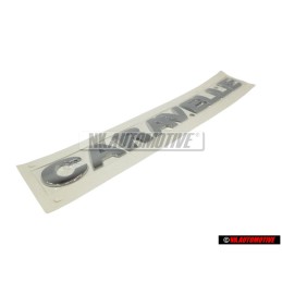 Genuine VW CARAVELLE Rear Trunk Boot Badge Emblem Chrome - 7H9853687 739