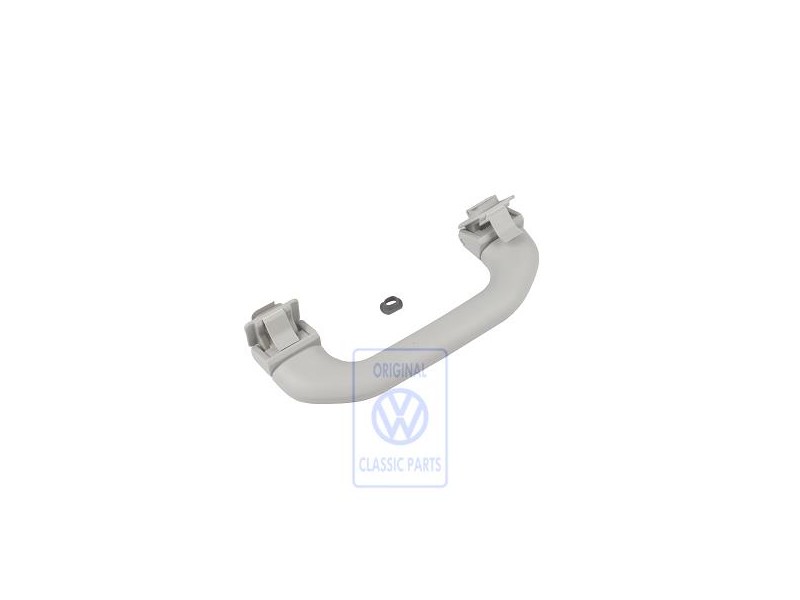 Genuine VW Grab Handle, Folding Pearl Grey - 6K0857607H Y20