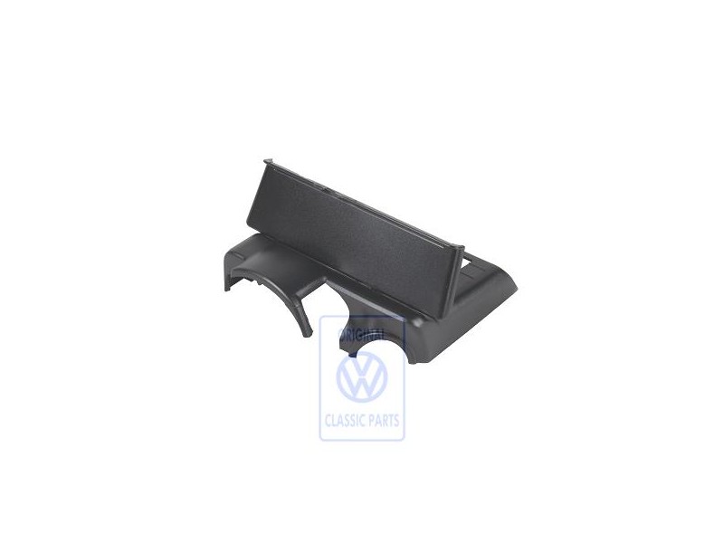 Genuine VW Trim Upper Part Satin Black - 6K0953515H 01C