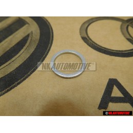 Genuine VW Cylinder Head Oil Drain Plug Sealing Ring - N 0138142