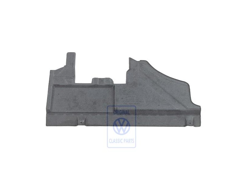 Genuine VW Cover Under Dashboard Satin Black - 6K1863081 B41