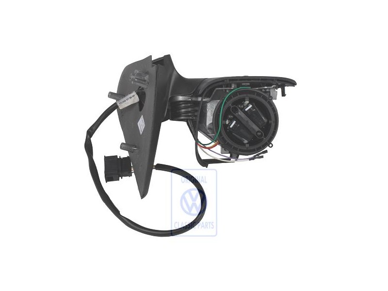 Genuine VW Exterior Mirror Housing Black - 6K2857507H 01C