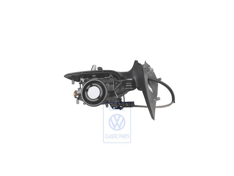 Genuine VW Exterior Mirror Housing Black - 6K2857508M 01C
