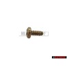 Genuine VW Oval Head Panel Screw - N 0139734