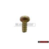 Genuine VW Oval Head Panel Screw - N 0139734