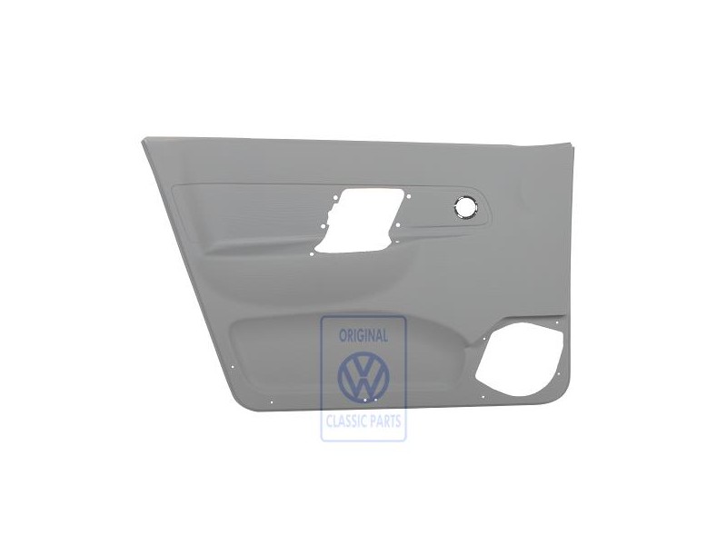 Genuine VW Door Trim (Leatherette) Flannel Grey - 6K4867011DB8TE