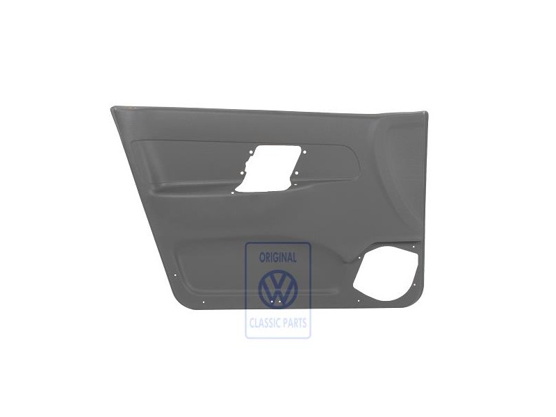 Genuine VW Door Trim (Leatherette) Mistral (Grey) - 6K4867011F T35