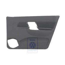 Genuine VW Door Panel Trim (Cloth) Off-Black - 6K4867012CBHDY