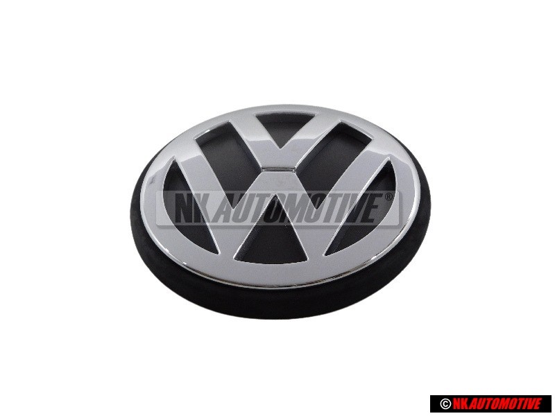 Genuine VW Rear Boot Badge Emblem Chrome - 6K5853601F FCS