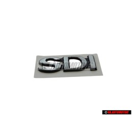 Genuine VW SDI Rear Boot Badge Emblem Chrome - 6K5853691C Z10