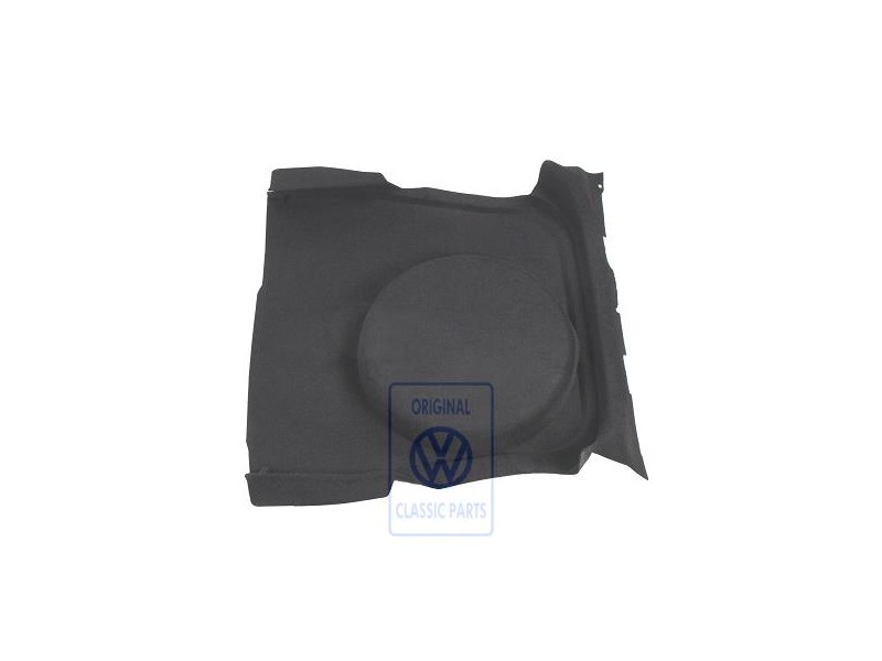 Genuine VW Luggage Comp. Floor Covering Black - 6K5863463L 4AY