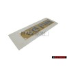 Genuine VW V6 FSI Rear Trunk Boot Badge Emblem - 3C0853675C 739