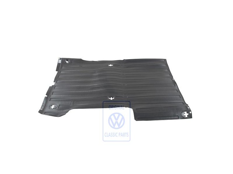 Genuine VW Luggage Comp. Floor Covering Mistral (Grey) - 6K9863463 6BQ