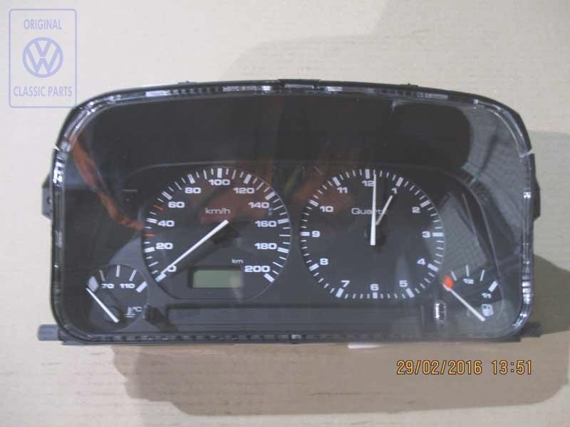 Genuine VW Combi-Instrument Satin Black - 6K9919851GXB41