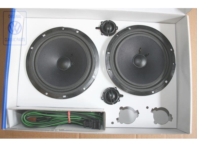 Genuine VW 1 Set: Speakers - 6N0063608