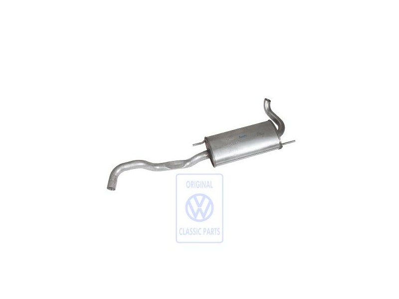 Genuine VW Rear Silencer - 6N0253609L