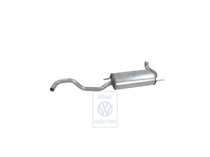 Genuine VW Rear Silencer - 6N0253609M