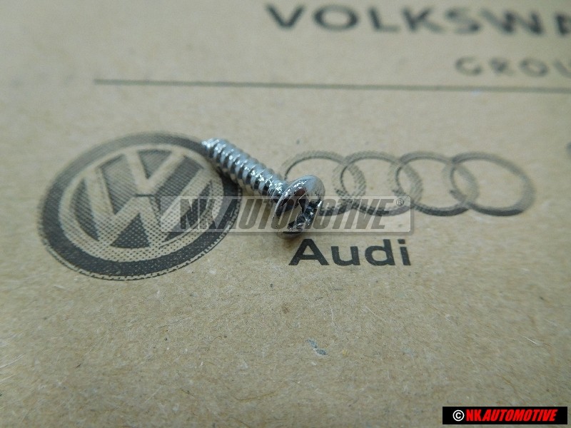 Genuine VW Oval Hd. Csk. Self-Tapp. 