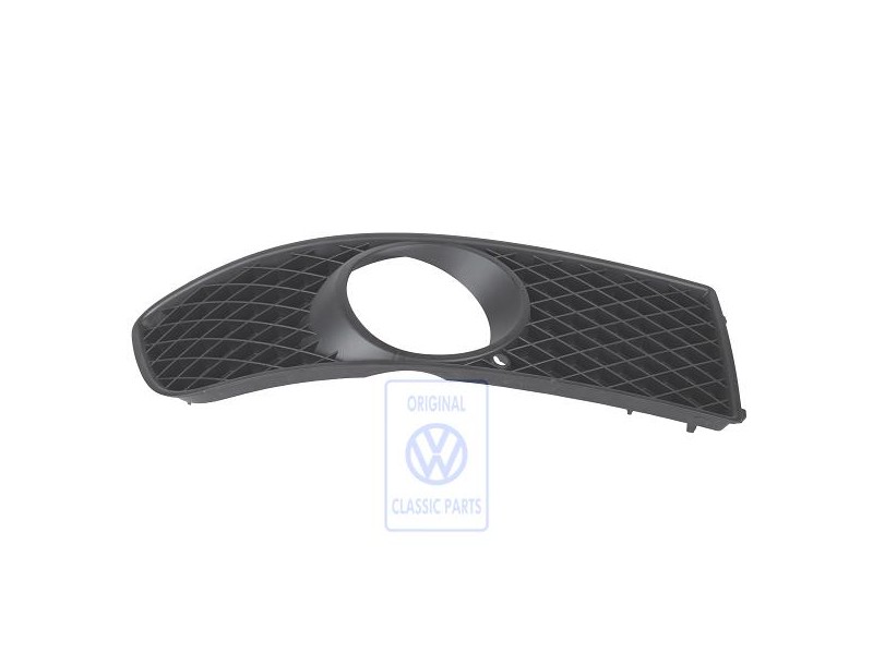 Genuine VW Cover For Fog Lamp Satin Black - 6N0853666C B41