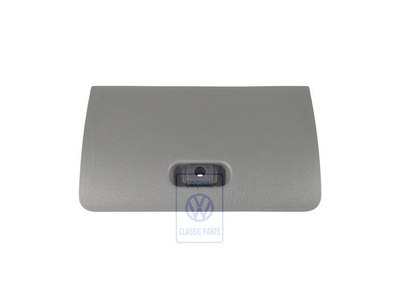 Genuine VW Glove Compartment Lid Mistral (Grey) - 6N0857121D E91