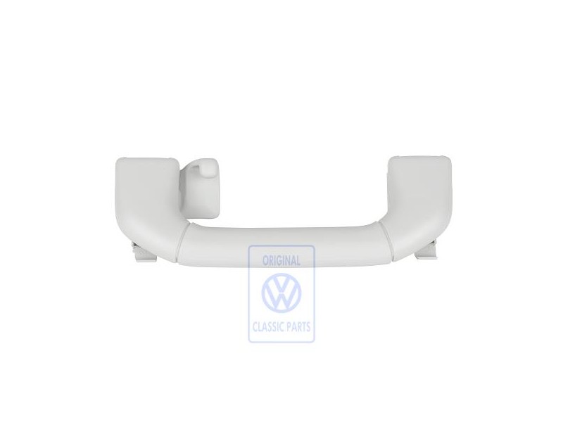 Genuine VW Grab Handle, Folding Pearl Grey - 6N0857607B Y20