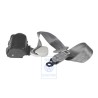 Genuine VW Three-Point Safety Belt Flannel Grey - 6N0857805A HCQ