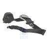 Genuine VW Three-Point Safety Belt Black - 6N0857806A HCP