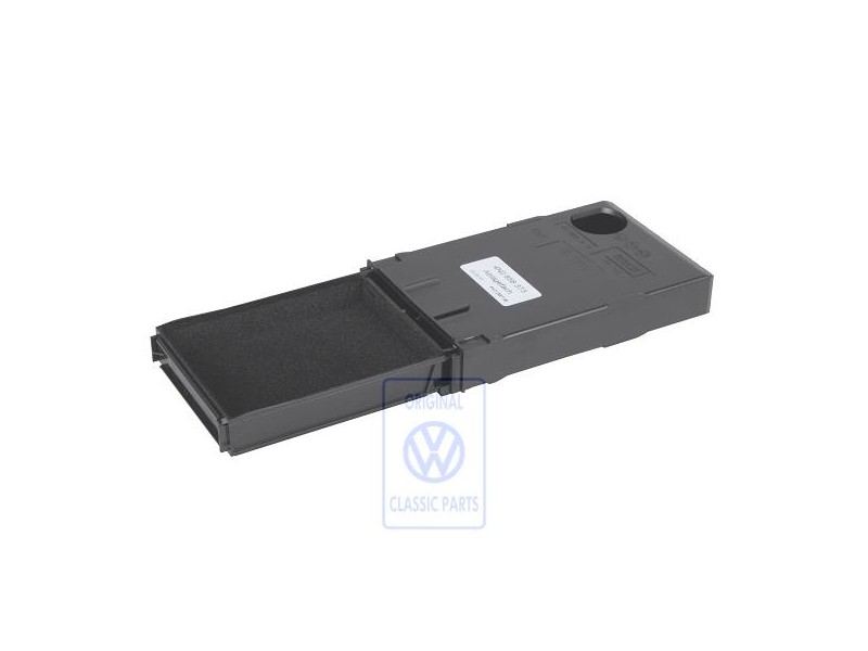 Genuine VW Stowage Compartment Satin Black - 6N0858373 01C
