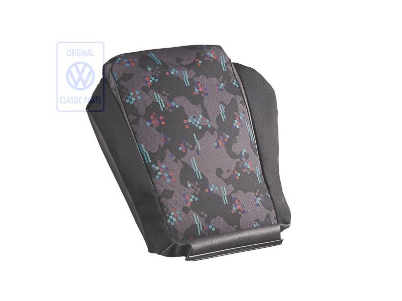 Genuine VW Seat Cover (Cloth/Leatherette) Off-Black - 6N0881405J DRE