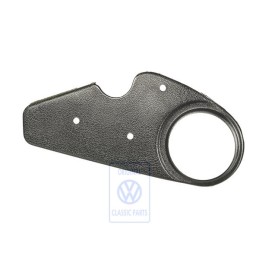 Genuine VW Trim With Hole Satin Black - 6N0881478 01C