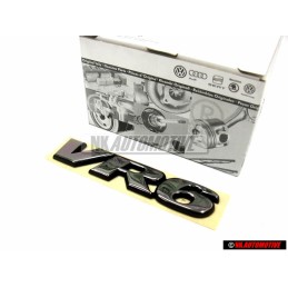 Genuine VW VR6 Rear Trunk Boot Badge Emblem - 7D0853675 Z10