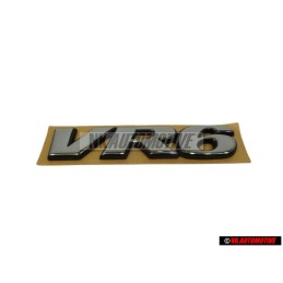 Genuine VW VR6 Rear Trunk Boot Badge Emblem - 7D0853675 Z10