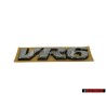 Genuine VW VR6 Rear Trunk Boot Badge Emblem - 7D0853675 Z10