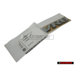 Genuine VW VR6 Rear Trunk Boot Badge Emblem - 7D0853675 Z10