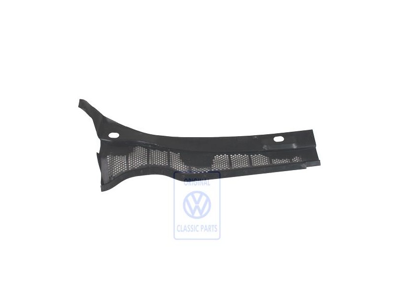 Genuine VW Water Deflector Satin Black - 6N1819415 B41